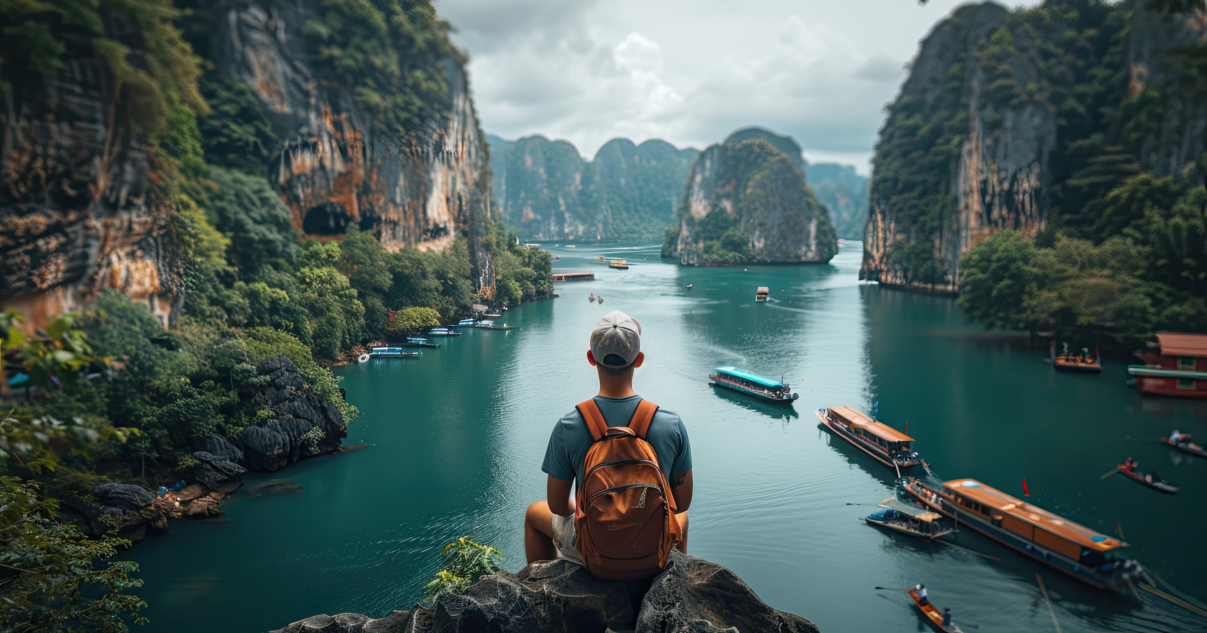 Traveller exploring the world with Tickettrix